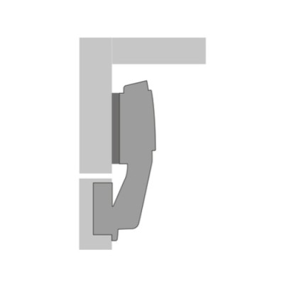 BISAGRA RINCON CIEGO W90º SENSYS 95º CON FRENO 9088051 CON BASE