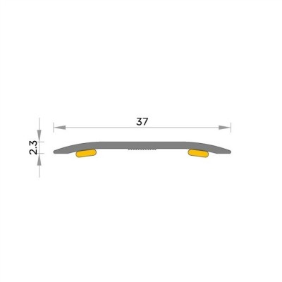 JUNTA DILATACION ALUMINIO ADHESIVA 370-B BGLX
