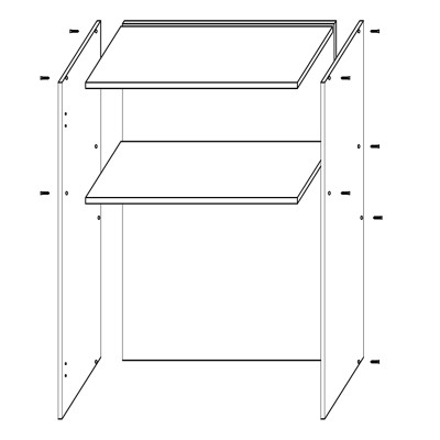 CASCO MUEBLE ALTO ESCURRIDOR ALTURA 90