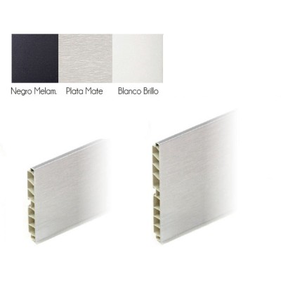 ZOCALO PVC-ALUMINIO LAMINADO PARA MUEBLES DE COCINA
