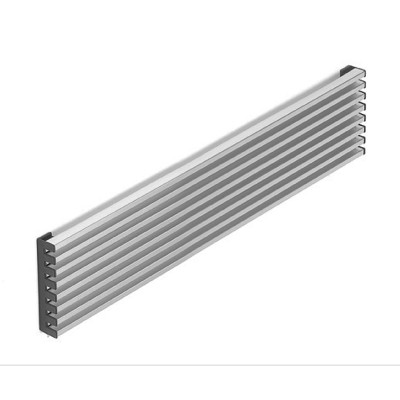 REJILLA AIREACION 8 LAMAS ALTURA124 MM