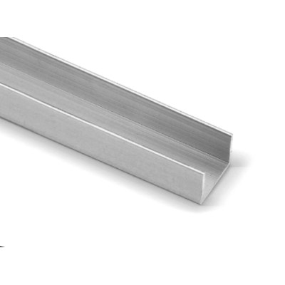 PERFIL "U" 16MM LACADO-ANODIZADO
