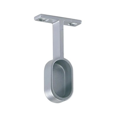 SOPORTE LATERAL BARRA OVALADA CON TAPA