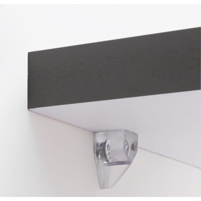 SOPORTE ENTREPAÑO TRANSPARENTE (70291) A-111-22 (5mm)